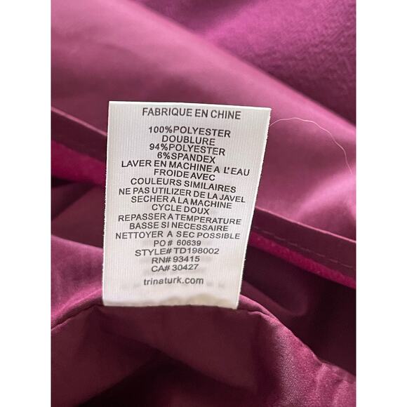 Trina Turk Wine Country Ruched Sheath Dress - Picture 10 of 10